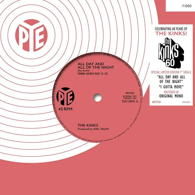 The Kinks - All Day and All of the Night / I Gotta Move